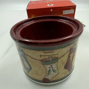 Rival Potpourri Crock Pot 3206 Simmering Cooker Stockings